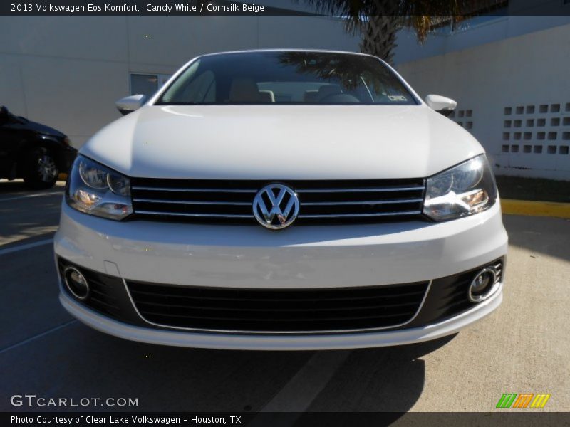 Candy White / Cornsilk Beige 2013 Volkswagen Eos Komfort