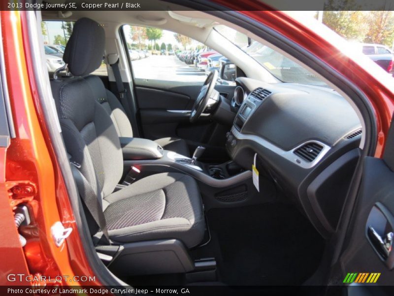 Copper Pearl / Black 2013 Dodge Journey SE