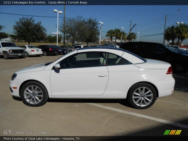 Candy White / Cornsilk Beige 2013 Volkswagen Eos Komfort