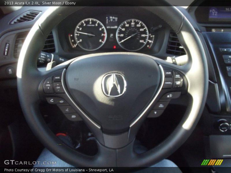 Silver Moon / Ebony 2013 Acura ILX 2.0L