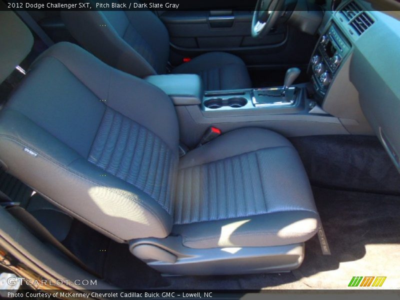 Pitch Black / Dark Slate Gray 2012 Dodge Challenger SXT