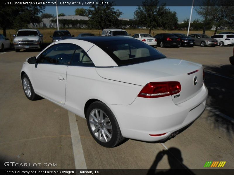 Candy White / Cornsilk Beige 2013 Volkswagen Eos Komfort