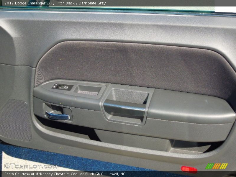 Pitch Black / Dark Slate Gray 2012 Dodge Challenger SXT