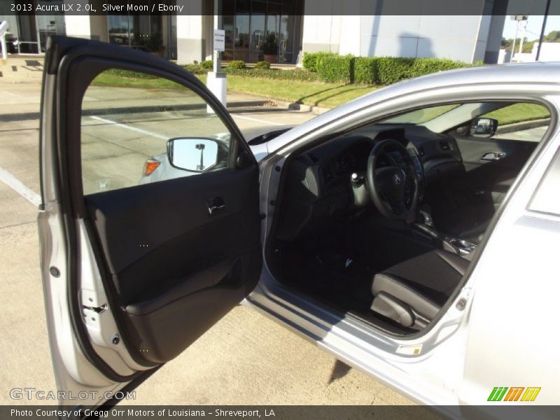 Silver Moon / Ebony 2013 Acura ILX 2.0L