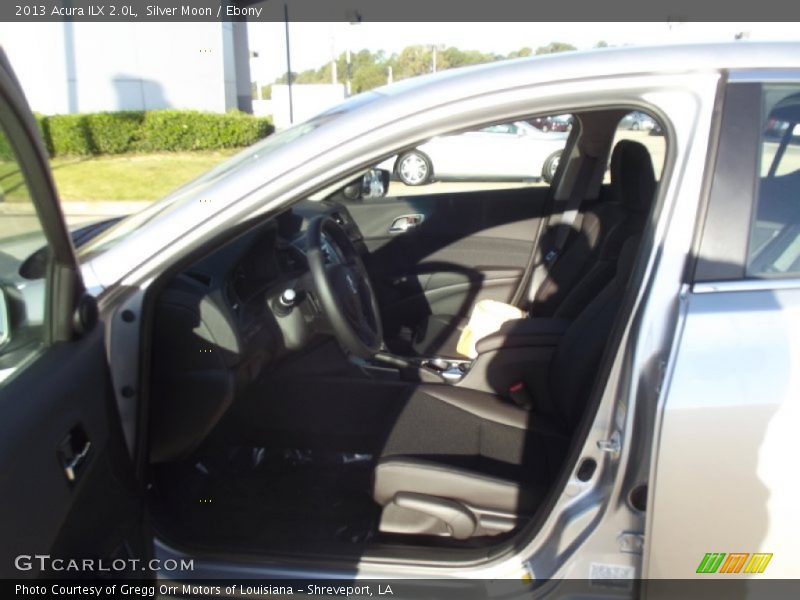 Silver Moon / Ebony 2013 Acura ILX 2.0L