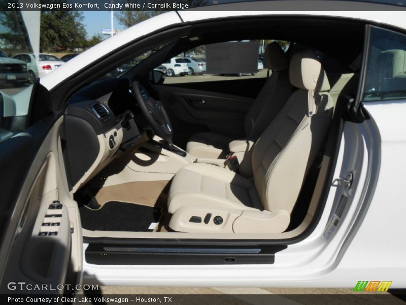 Candy White / Cornsilk Beige 2013 Volkswagen Eos Komfort