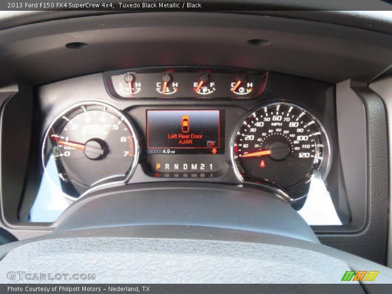 Tuxedo Black Metallic / Black 2013 Ford F150 FX4 SuperCrew 4x4