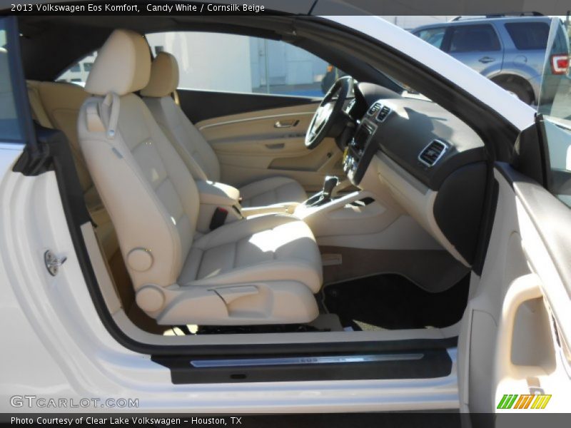 Candy White / Cornsilk Beige 2013 Volkswagen Eos Komfort