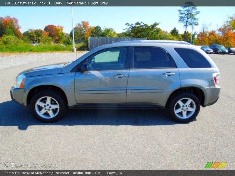 Dark Silver Metallic / Light Gray 2005 Chevrolet Equinox LT