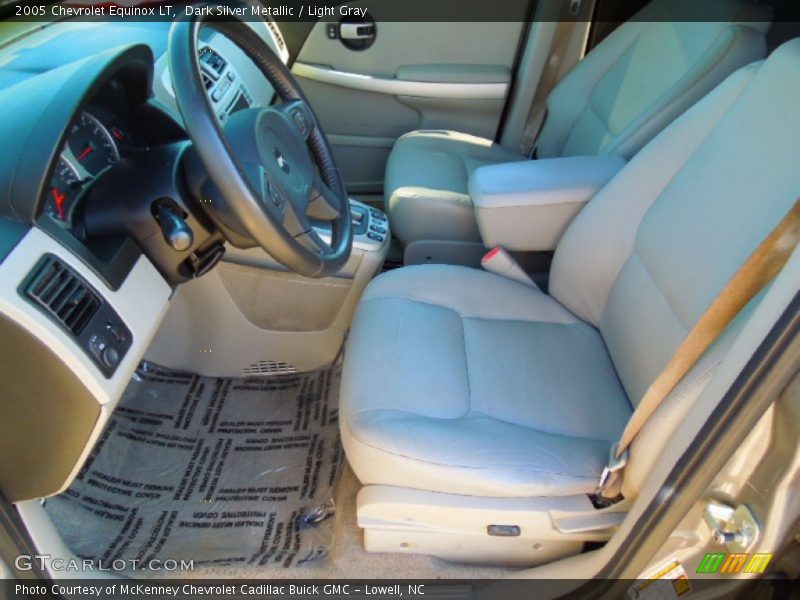Dark Silver Metallic / Light Gray 2005 Chevrolet Equinox LT
