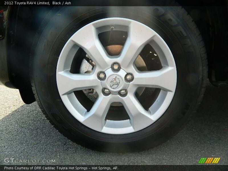 Black / Ash 2012 Toyota RAV4 Limited
