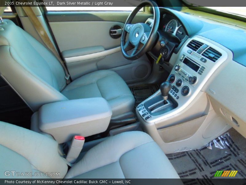 Dark Silver Metallic / Light Gray 2005 Chevrolet Equinox LT