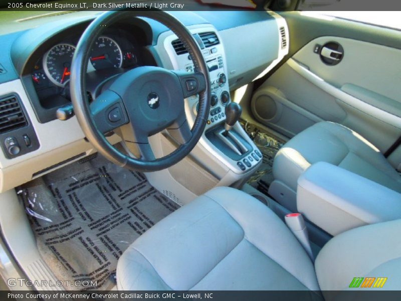 Dark Silver Metallic / Light Gray 2005 Chevrolet Equinox LT