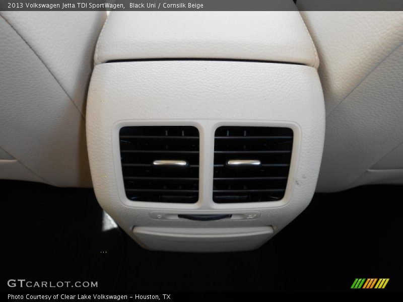 Black Uni / Cornsilk Beige 2013 Volkswagen Jetta TDI SportWagen