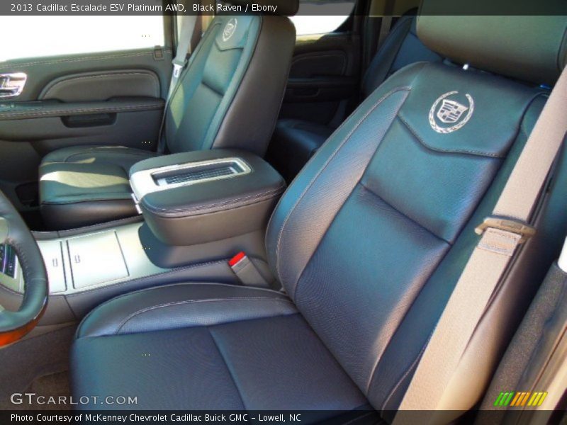 Black Raven / Ebony 2013 Cadillac Escalade ESV Platinum AWD