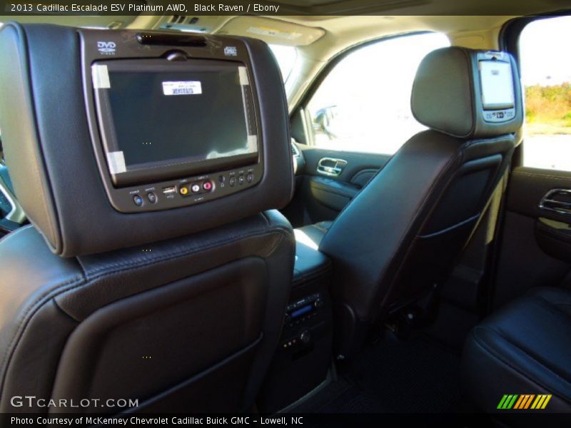 Black Raven / Ebony 2013 Cadillac Escalade ESV Platinum AWD