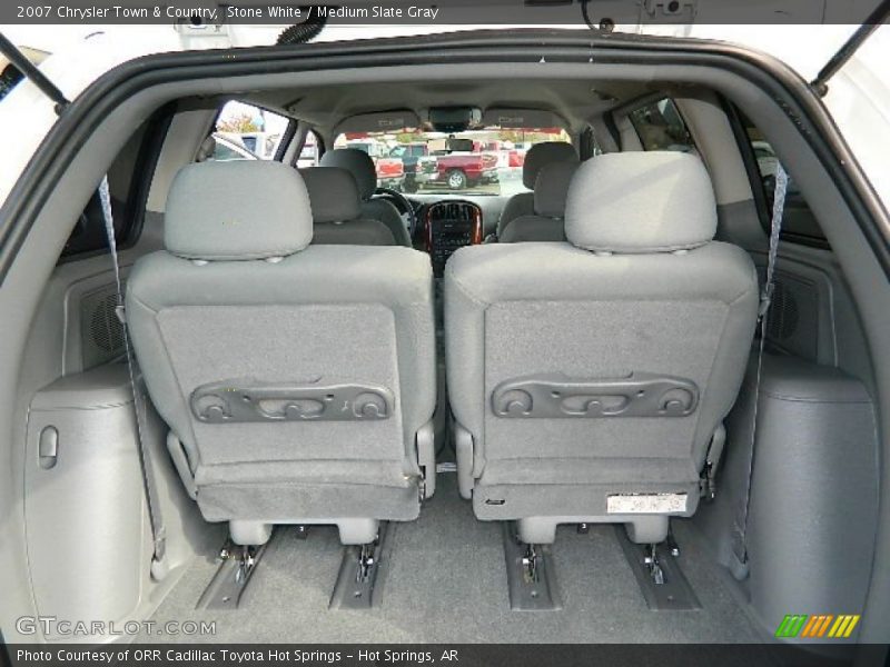 Stone White / Medium Slate Gray 2007 Chrysler Town & Country