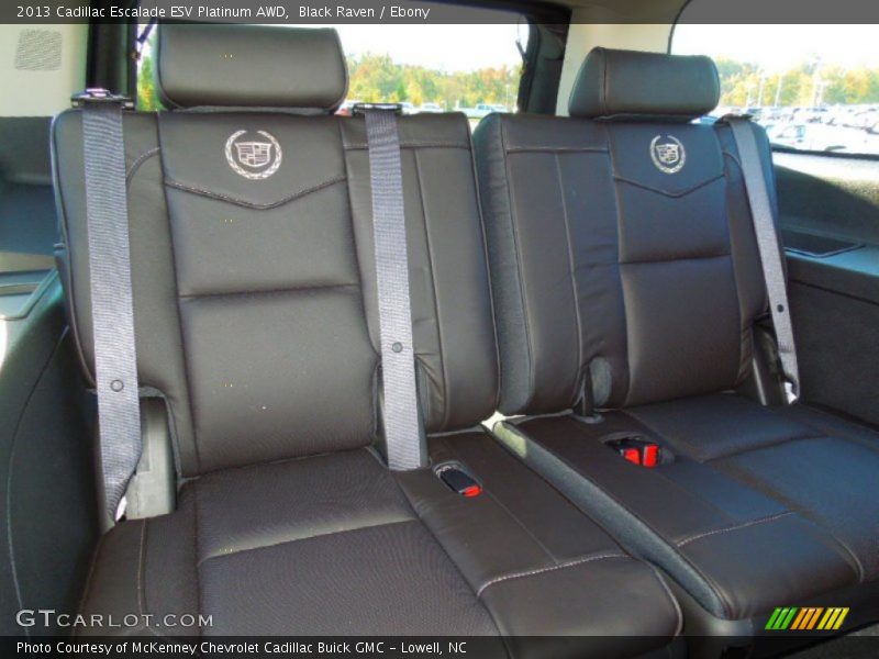 Black Raven / Ebony 2013 Cadillac Escalade ESV Platinum AWD