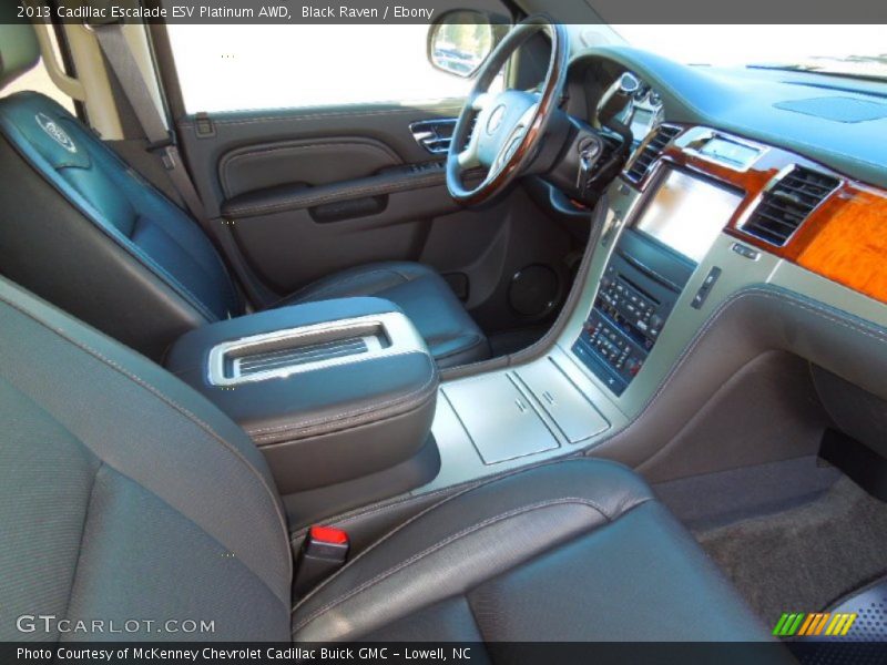 Black Raven / Ebony 2013 Cadillac Escalade ESV Platinum AWD
