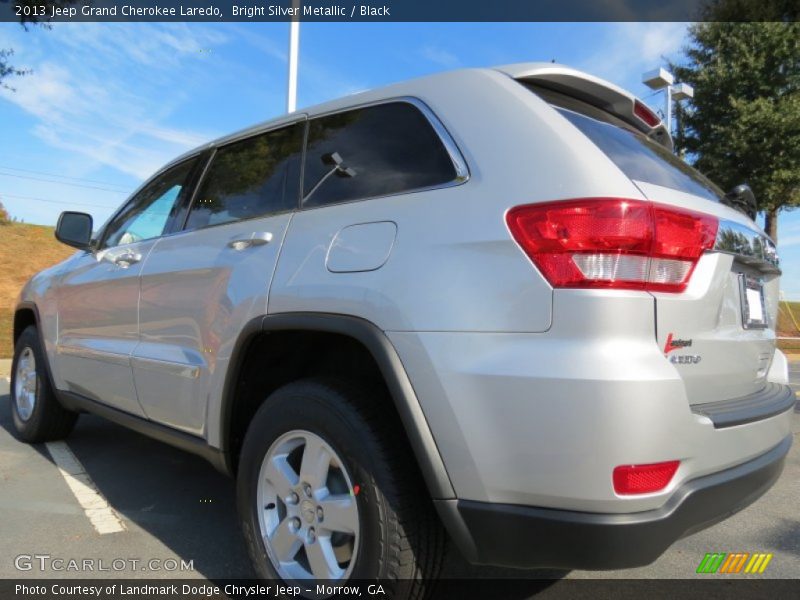 Bright Silver Metallic / Black 2013 Jeep Grand Cherokee Laredo