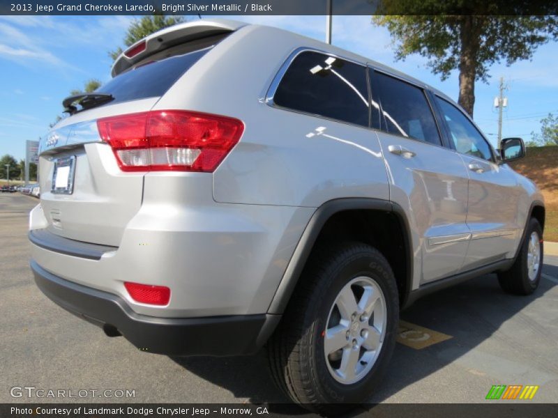 Bright Silver Metallic / Black 2013 Jeep Grand Cherokee Laredo