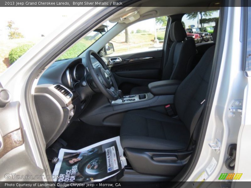 Bright Silver Metallic / Black 2013 Jeep Grand Cherokee Laredo