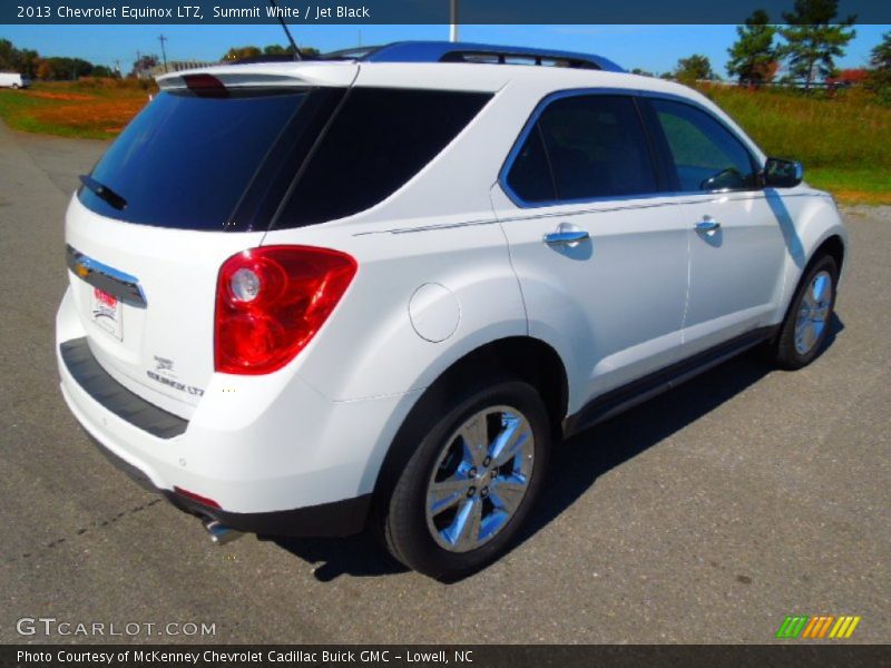 Summit White / Jet Black 2013 Chevrolet Equinox LTZ