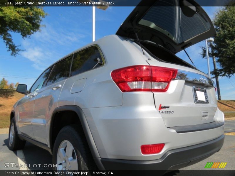 Bright Silver Metallic / Black 2013 Jeep Grand Cherokee Laredo
