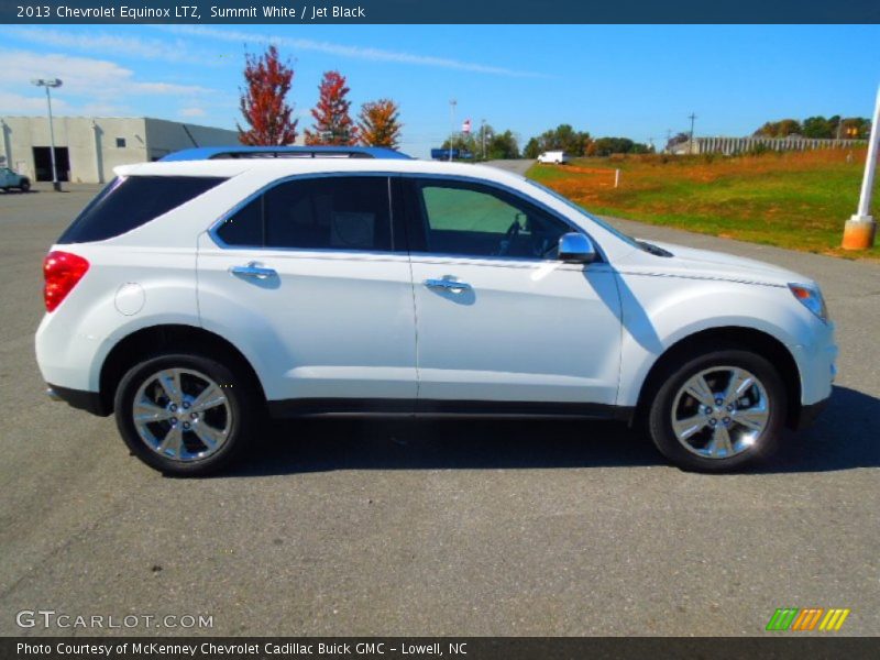 Summit White / Jet Black 2013 Chevrolet Equinox LTZ