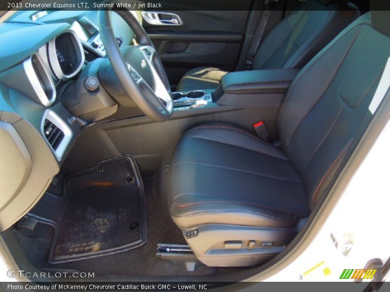 Summit White / Jet Black 2013 Chevrolet Equinox LTZ
