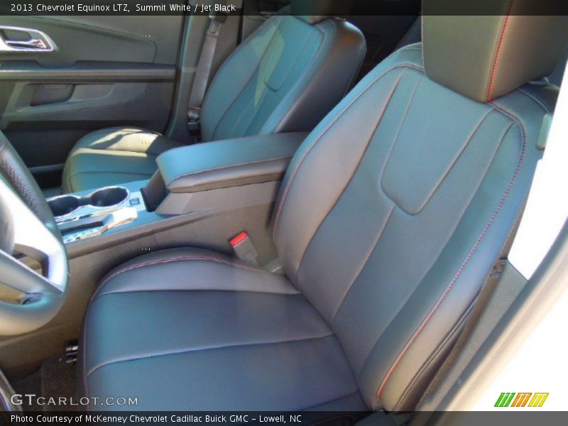 Front Seat of 2013 Equinox LTZ