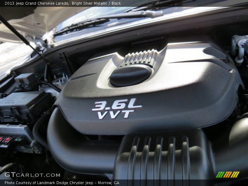 Bright Silver Metallic / Black 2013 Jeep Grand Cherokee Laredo