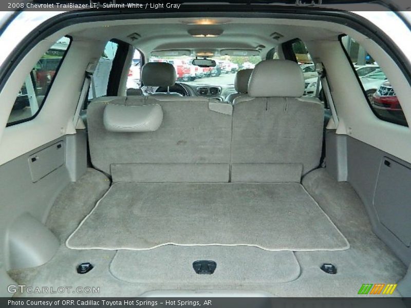 Summit White / Light Gray 2008 Chevrolet TrailBlazer LT