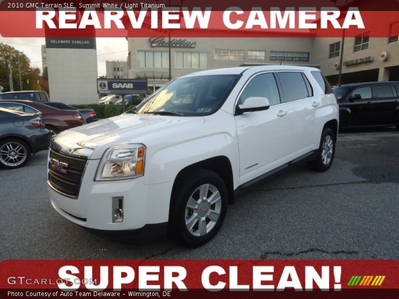 Summit White / Light Titanium 2010 GMC Terrain SLE