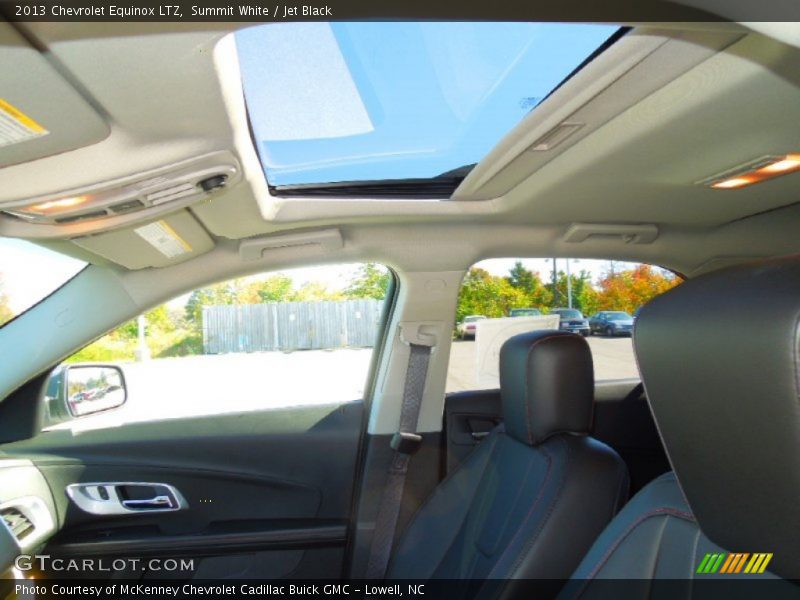 Sunroof of 2013 Equinox LTZ