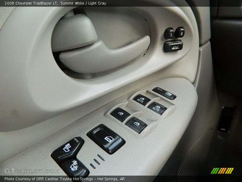 Summit White / Light Gray 2008 Chevrolet TrailBlazer LT