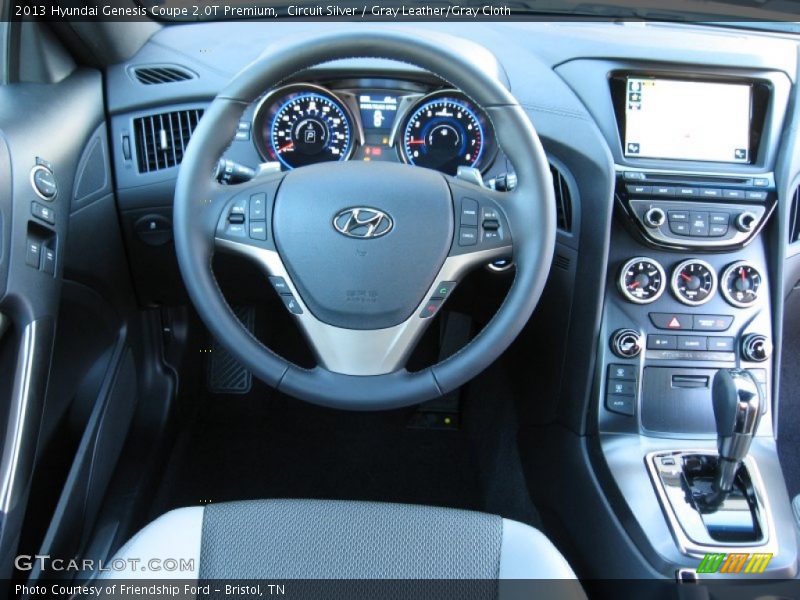 Dashboard of 2013 Genesis Coupe 2.0T Premium