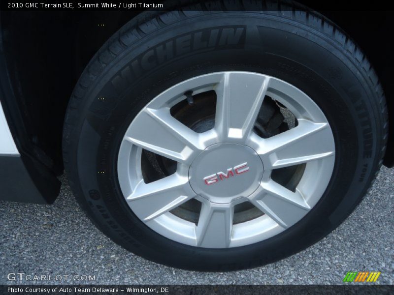 Summit White / Light Titanium 2010 GMC Terrain SLE