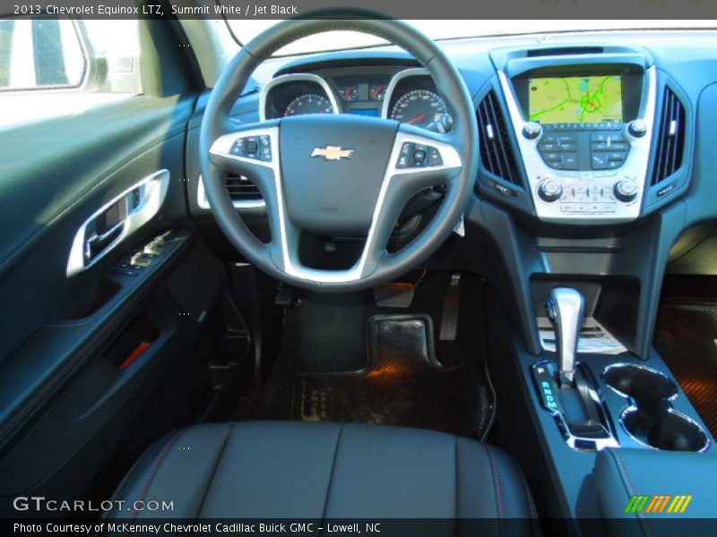 Summit White / Jet Black 2013 Chevrolet Equinox LTZ