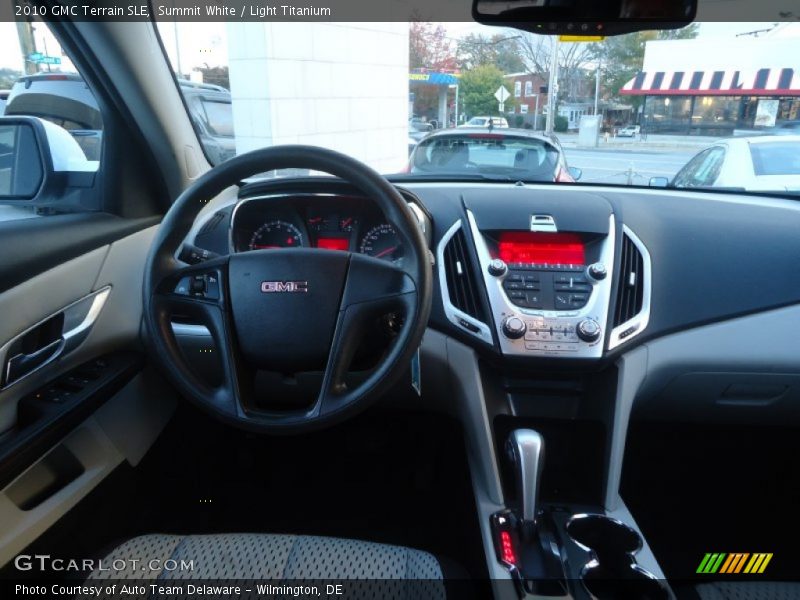 Summit White / Light Titanium 2010 GMC Terrain SLE