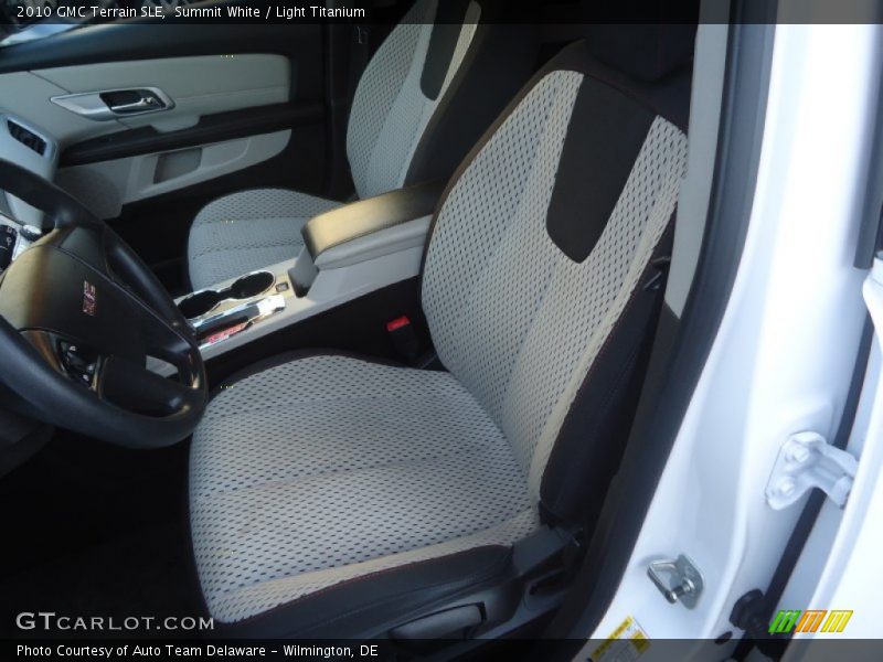 Summit White / Light Titanium 2010 GMC Terrain SLE