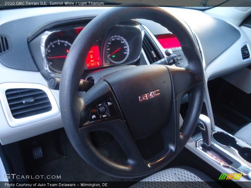 Summit White / Light Titanium 2010 GMC Terrain SLE