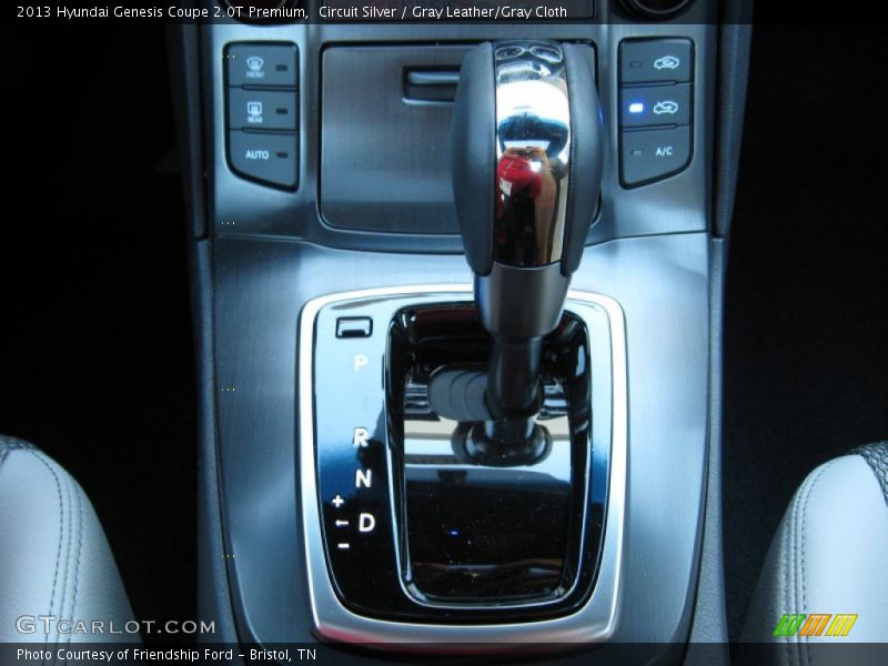  2013 Genesis Coupe 2.0T Premium 8 Speed SHIFTRONIC Automatic Shifter