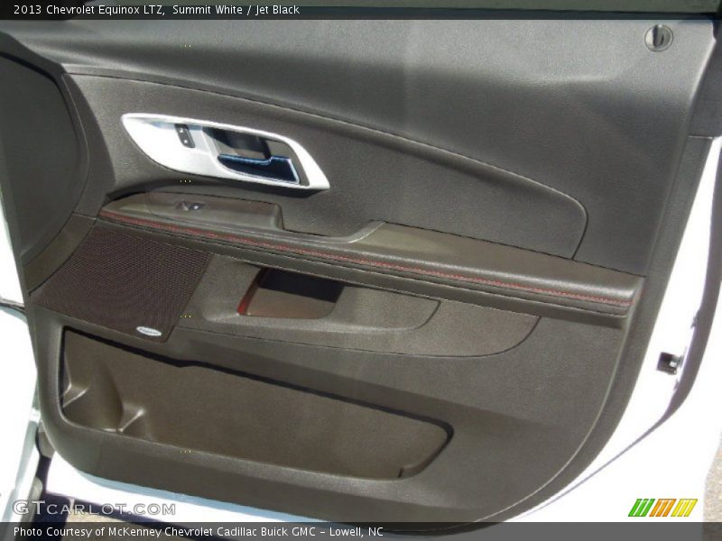Summit White / Jet Black 2013 Chevrolet Equinox LTZ
