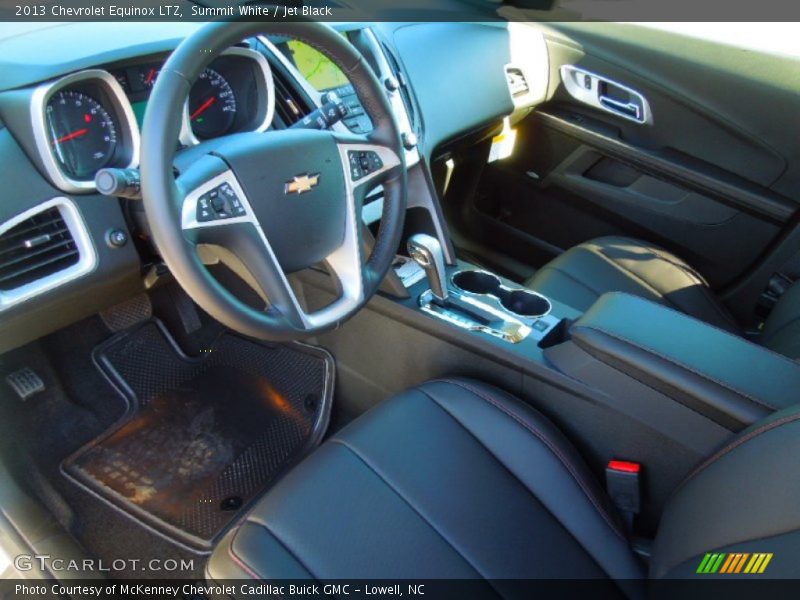 Jet Black Interior - 2013 Equinox LTZ 