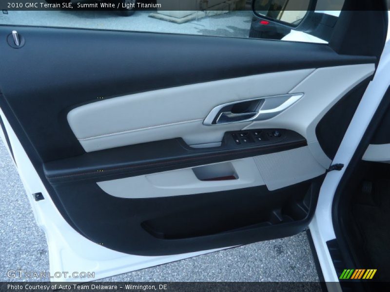 Summit White / Light Titanium 2010 GMC Terrain SLE