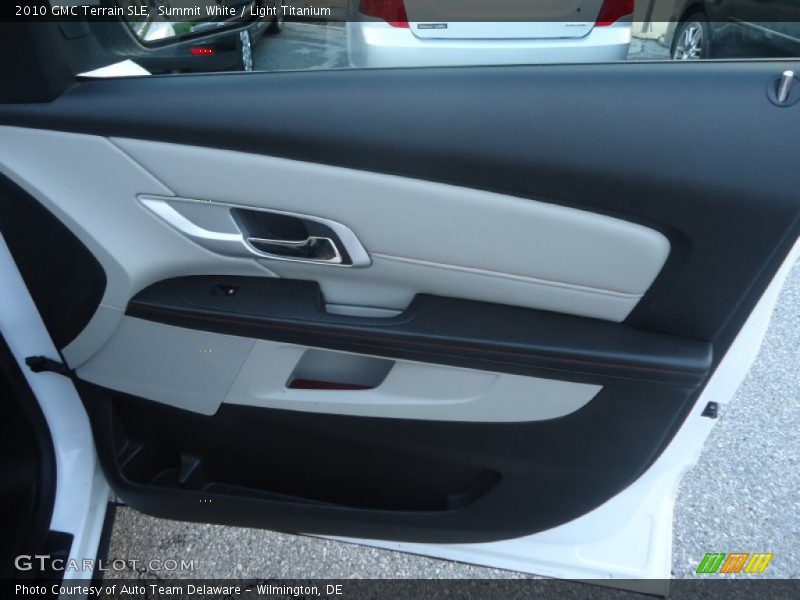 Summit White / Light Titanium 2010 GMC Terrain SLE