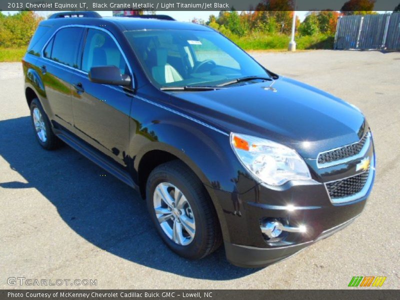 Black Granite Metallic / Light Titanium/Jet Black 2013 Chevrolet Equinox LT