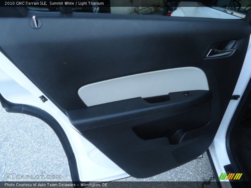 Summit White / Light Titanium 2010 GMC Terrain SLE