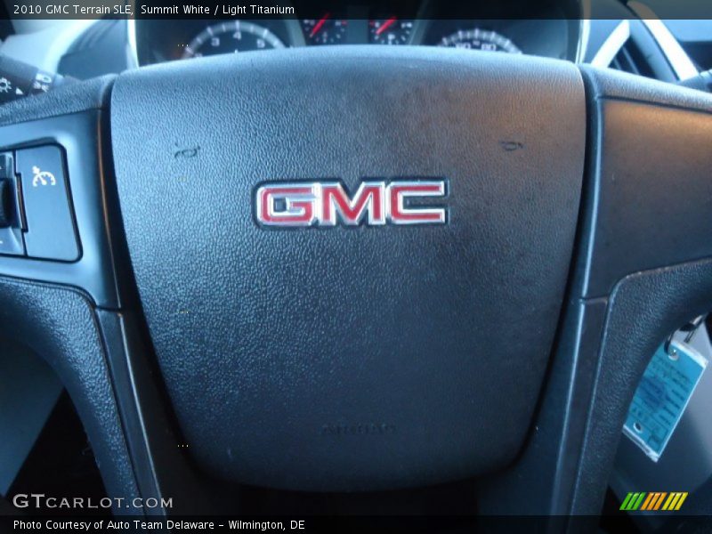 Summit White / Light Titanium 2010 GMC Terrain SLE